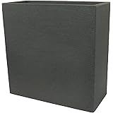 Geli Raumteiler Pflanzkübel Kubus aus Kunststoff anthrazit