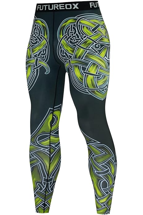 Collant Running Homme Blingko - Compression, Séchage Rapide | Noir, Polyester | Fitness, Cyclisme