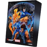 Gamegenic Magic: The Gathering | Marvel Super Heroes Premium Art Sleeves - The Fantastic Four - 105 Official Design High Prot