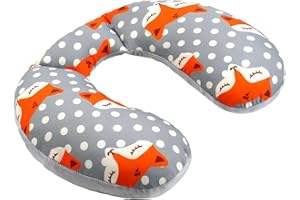 Alaoo Coussin Voyage Enfant, Oreiller de Soutien, Oreiller de Voyage pour bébé, Coussin de Cou Formé en U Coussins, Coussins d'Oreiller de Couchage pour Voyage, Avion,train, Bureau