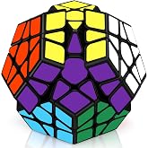 Maomaoyu Megaminx 3x5 Dodecahedron Speed Cube Magic Cube (Black)