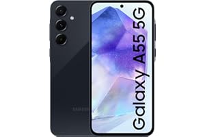 Samsung Galaxy A55 5G (Awesome Navy, 8GB RAM, 256GB Storage) | AI Mobile | 50MP Main Camera (OIS) | Super HDR Video| Nightography | IP67 | Gorilla Glass Victus+ | sAMOLED | Gaming Smartphone