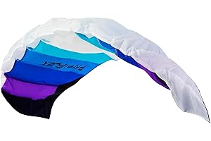 Wolkenstürmer Paraflex Sport 1.7 Lenkdrachen - Cometa de hilos tipo parapente, color azul