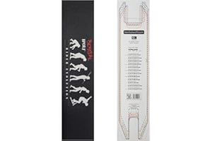 BESTIAL WOLF Griptape, carta abrasiva personalizzata per scooter Freestyle, 12 x 53 cm (GRIPTAPE36)