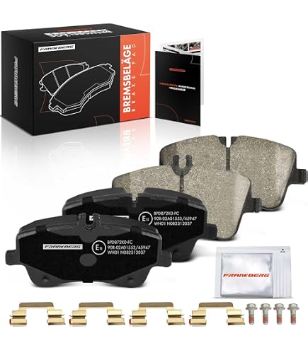 Frankberg Pinza Freno Anteriore Destra Fusione di allum.i.n.io Compatibile con Classe C Classe C Coupé Classe C T-Model Classe CLC CLK CLK Cabriolet SLK Replace# 0034202483