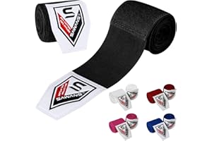 SAWANS Boks opaski na ręce bandaże sztuki walki rękawice wewnętrzne wykrawanie MMA 2,5 3,5 4,5 m paski podtrzymujące nadgarstek elastyczna torba treningowa sporty walki pod kostkami rękawice ochronne