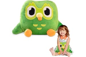 LETCDFER Green Owl Plush,Plüschtier Eule 20 * 30 cm – Eule Stofftier Soft Owl Eule Plüschtier Für Mädchen Jungen –stofftier Eule Zum Kuscheln Spielen & Schlafen for Home Deco Children Birthday Gift