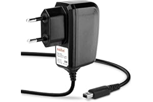 subtel® Ladegerät 1,1m kompatibel mit Nintendo DSi/DSi XL / 2DS / 2DS XL / 3DS / 3DS XL, Ladekabel System Connector Netzteil - Auflader 5V 1A / 1000mA Anschluss Stecker