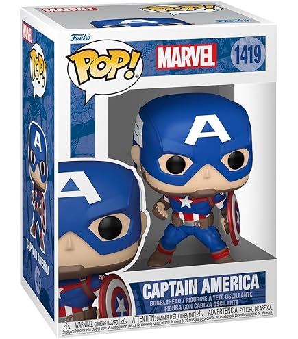Funko POP! MARVEL キャプテン・アメリカ コールソン カーター Funko POP! Marvel: Avengers Endgame - Captain America Met Gebroken