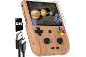 AIRUIDAS RG405V Retro Handheld Game, Android 12 Built-in 128G TF Card 3172 Games,4 inch IPS Touch Screen with Game Front-end,RG405V Supports 5G WiFi Bluetooth 5.0 more than 20 formats of games