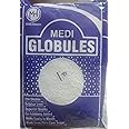 Medi Homoeo Sugar Globules Blank Pellets Plain Pills, Non-Medicated Pellets Pills | Sulphur Less Globules For Homeopathic Medicine (Size 10)
