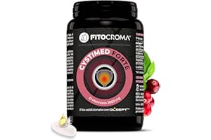 FITOCROMA CYSTIMED FORTE - D Mannosio puro 2000mg - fito-addizionato con OILSEPT™, integratore Cistite, Infezioni delle vie Urinarie, Candida, con Cranberry, Probiotici, senza biossido di silicio