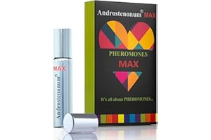 ‎PHEROLEC GLOBAL FOLLOW YOUR SENSES... Pheolec Global ANDROSTENONUM MAX Pheromon für Männer Parfüm mit Pheromonen Pheromone Parfum Herren Pheromon Parfüm öl Perfume Men Langanhaltender Pheromonparfüm Männer Parfüm Männerparfum Roll On 8ml