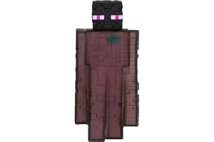 Heroes of Goo Jit Zu - Action Figure Minecraft Enderman - Brown - Stretchable toy figure for children 4+