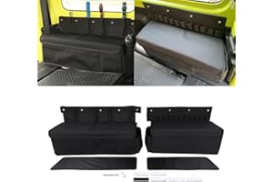GMDUHK Organisateur de coffre, PVC et tissu Oxford, 2 pièces, pour Jimny 2019-2024
