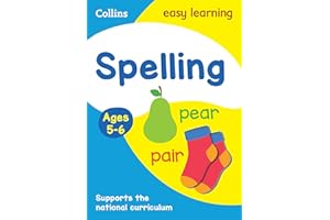 Spelling Ages 5-6: Ideal for home learning (Collins Easy Learning KS1)