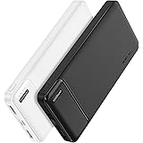 AsperX 2-Pack Power Bank Portable Charger Fast Charging 10000mAh, PowerBank USB C Input and Output, Battery Pack Compatible w