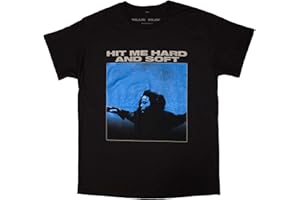 Rock Off officially licensed products Billie Eilish Hit Me Hard and Soft Tracklist T Shirt