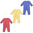PURSUE FASHION Unisex Kids Winter Wear Fleece Front Open Thermal Innerwear Top & Full Pant Woolen Warmer Combo Set for Girls Boys, Kids Unisex Body Warmer Thermal (Set of 3)