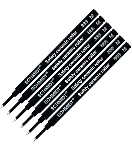 Xzeeo 20 x Ricariche di Penna a Sfera (10 Blu e 10 Nero), Set di
