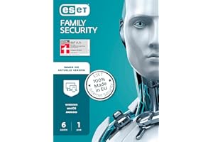 ESET Family Security 2023 | 6 Geräte | 1 Jahr | Windows (11, 10, 8 und 7), macOS oder Android | Download
