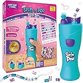 Imagimake Spin n Pop DIY Bracelet Making Kit| Patented Electric Bracelet Maker for Kids 8-12| Create 10 Unique Bracelets with