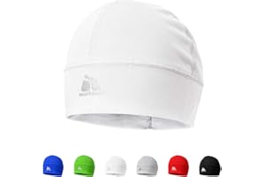 meteor Mütze unter Helm Ghost Mütze Herren mit Silberionen eingeträufelt - Winddicht Skull Cap Mütze Fahrrad Helm Kopfbedeckung- Joggen Skifahren helmmütze Snowboard Joggen Damen Unterziermütze