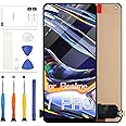 LCD Screen for Realme 7 Pro RMX2170 Screen Replacement Kit for Realme 7 Pro RMX2170 LCD Display Touch Screen Digitizer Full Assembly Parts (Black)