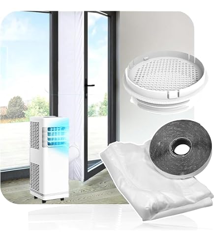 Joint De Porte Pour Climatiseur Portable Emiif - 210x90 Cm - Oxford - Sans Perçage