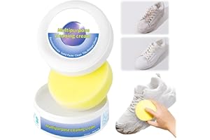 ‎ENITMOR Schuhreiniger Creme 2025 – Multifunktionale Schuhcreme Weiß zur Reinigung & Fleckenentfernung, Sneaker Cleaner für Leder, Wildleder, Canvas & Kunststoff (1)