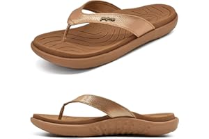 jiajiale Chanclas Mujer Moda Ortopedicas Comodas Piel Tela Sandalias de Dedo Verano Cool Playa Piscina Flip Flop Ligera Abierta Chancletas Antideslizante Goma Suela