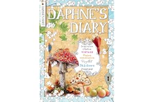Daphne's Diary Magazine #7 2025 (FRANÇAIS) | Cahier de travaux d'artisanat créatif | Magazine-journal interactif pour la pleine conscience, la peinture, l'art, la cuisine, les voyages |