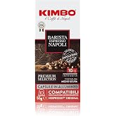 Kimbo Barista Espresso Napoli Nespresso Uyumlu Kaps&uuml;l Kahve (Al&uuml;minyum) (10&rsquo;lu Kutuda)