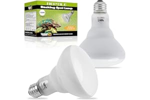 LUCKY HERP Reptilien Wärmelampe Terrarium 150W 2 Pack, Schildkröten Basking Spot Lampe Terrarium, E27 Wärmelampe Tiere für Bartagamen, Schildkröten, Hühner, Hunde, Reptilien