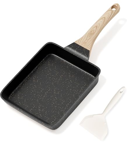 Poêle Tamagoyaki Poêle Carrée Tout-en-un Zaigon - Induction Et Lave-vaisselle Poêle Omelette Tamagoyaki