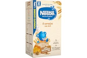 PRODUCTO DONACION - Nestlé Papillas 8 Cereales con Miel, 6+ Meses, 1200g