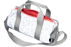 Moomin Pattern Reflective Medium Weekender