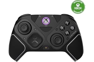 Turtle Beach Victrix Pro BFG Reloaded Nero Controller da gaming modulare wireless per Xbox Series X|S, Xbox One e Windows PC, Bluetooth, modulo Fightpad, con licenza ufficiale Xbox.