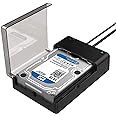 SABRENT Station d’Accueil USB 3.0 vers SATA pour SSD ou Disque Dur de 2,5 ou 3,5 Pouces [Compatible UASP] (EC-DFLT)