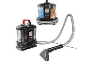 VickyHome Spot Cleaner, 450W Portable Carpet & Upholstery Cleaner Sofa and Carpet Cleaning Machine, Lightweight Handheld Floor Stain Remover for Sofa Cleaner & Car