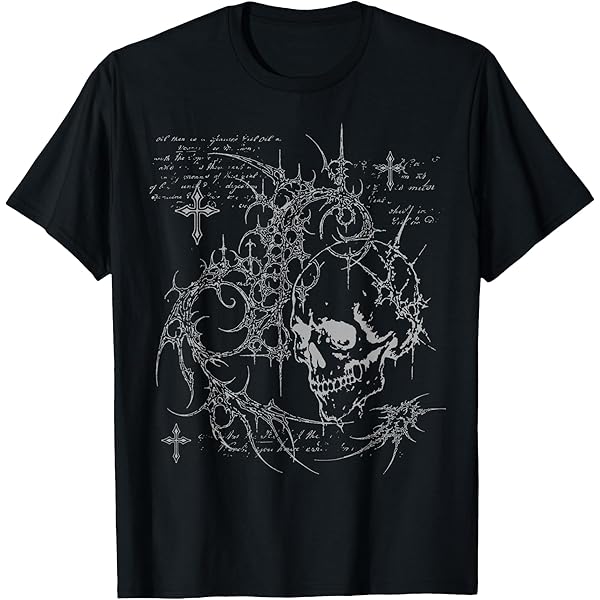 Opium style y2k 0pium heart pentagram heartagram sign T-Shirt