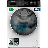 Cecotec Lavadora de Carga Frontal 8 Kg Bolero Dresscode 8610 Inverter A. 8 Kg de Capacidad, 1400 Rpm, Clase A, Funci&oacute;n Con Va
