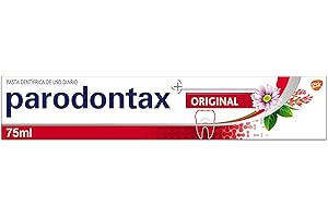 Parodontax Herbal Original Pasta de Dientes, Ayuda a Detener y Prevenir el Sangrado de Encías, Sabor a Menta y Jengibre, 75 ml
