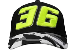 VALENTINO ROSSI Vr46 Joan MIR, czapka uniseks Niños, Negro, Un tamaño