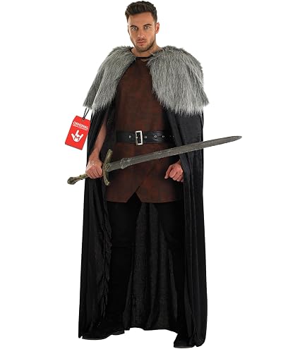 GORGECRAFT 4PZ Accessori Costume Medievale Uomo Cinturino con Fibbia Regolabile Spalla Singola Armatura In Pelle PU Protezioni per Le Braccia In Pelle Nera Kit Cintura con Nodo Retro Halloween Cosplay