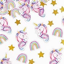 8 Bicchieri Di Carta Unicorn - Design Fatato, Per Feste E Compleanni - Foto 2