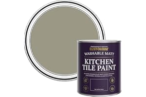 Rust-Oleum Grounded Water-Resistant Kitchen Tile Paint in Matt Finish - Grounded 750ml