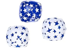 Eureka Junior Acrobat Juggling Balls (Set of 3, Blue/White)