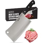 ORBLUE Chopper Knife - Chinese Kitchen Knife, Sharp Kitchen Knife, Great as Butcher Knife, Butcher Knife and Bone Axe, Perfec