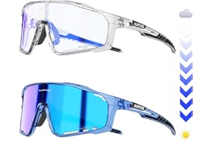 KAPVOE Fotocromatici Occhiali Da Ciclismo Con TR90 Occhiali Da Sole Sportivi Donne Uomini Che Corrono Chiaro Mtb Bicicletta Accessori K76